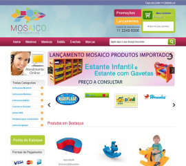 Mosaico Brinquedos site